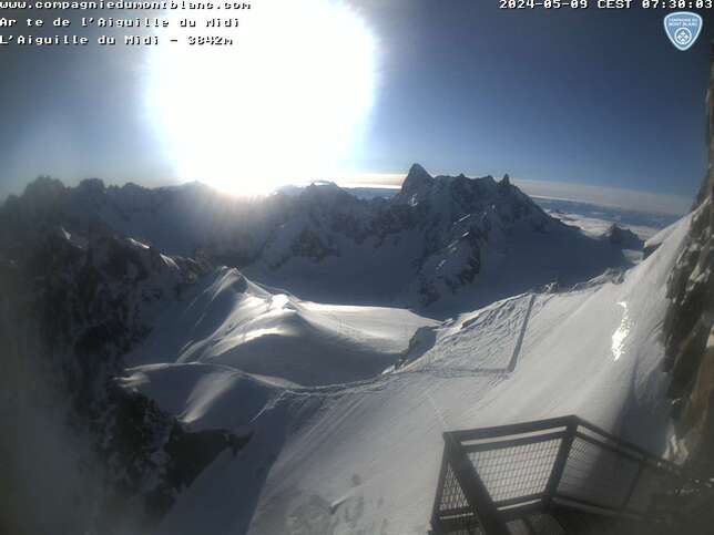 Webcam LIVE di Monte Bianco 3.800m