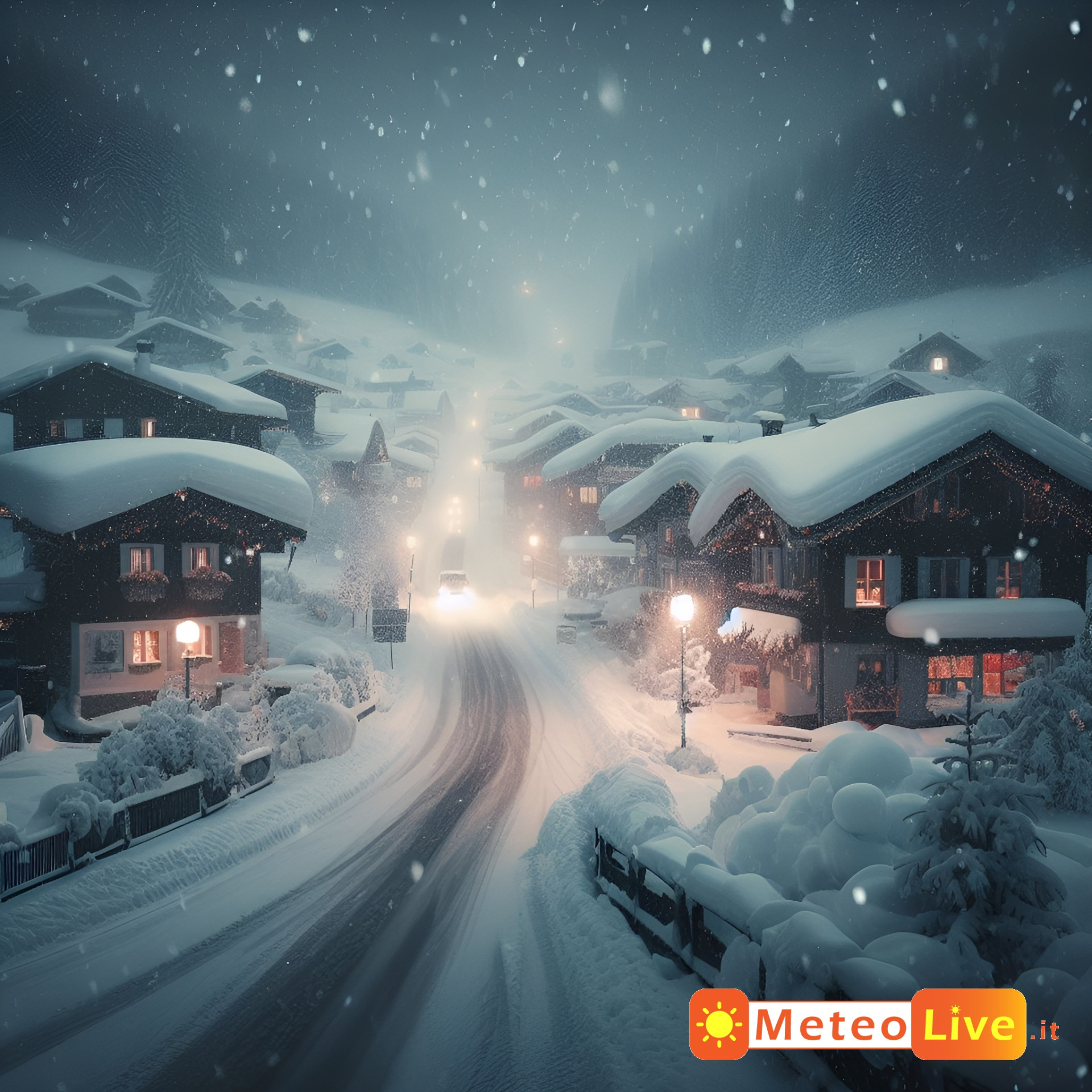 Colpo di scena! Neve su buona parte del nord-ovest venerdi 21!