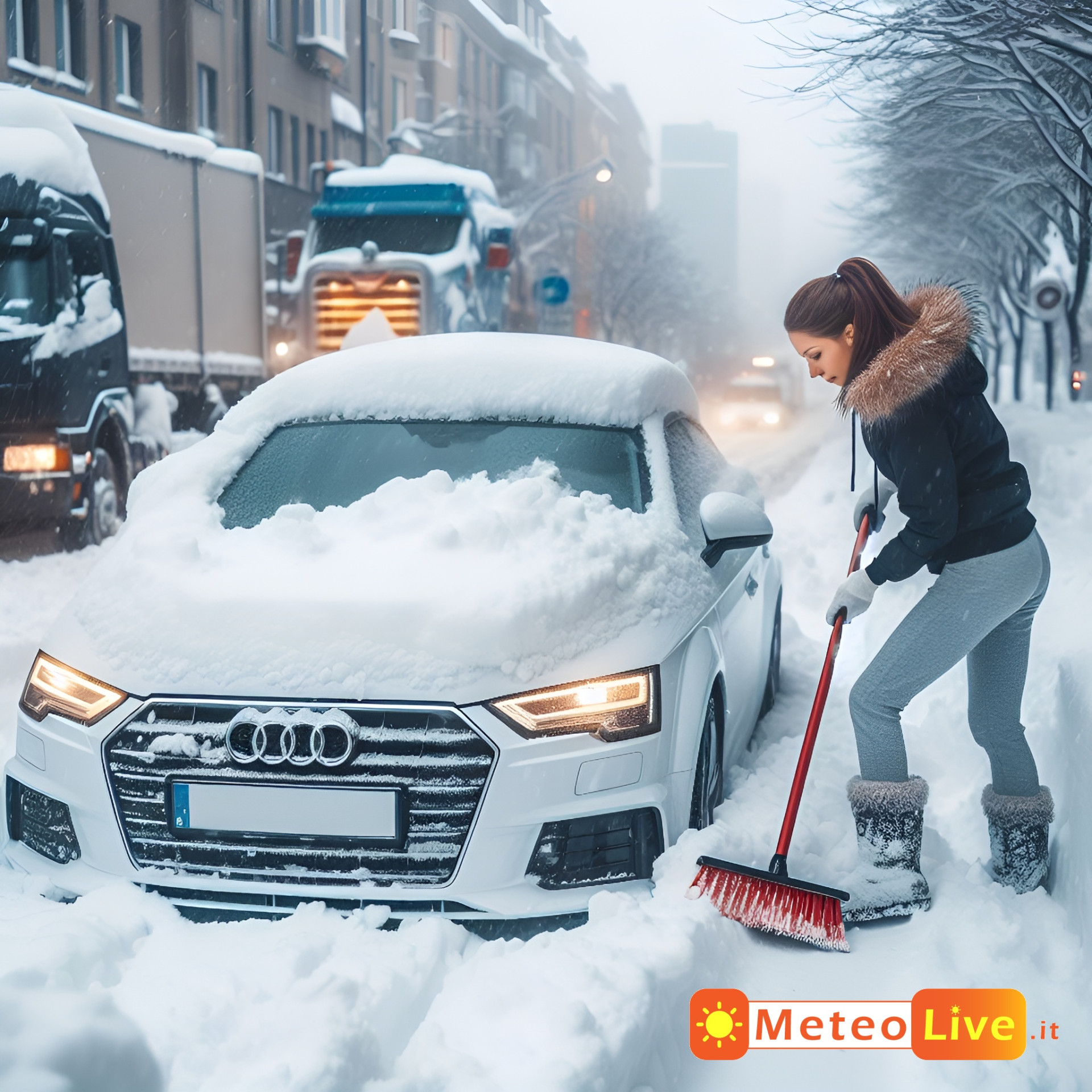 Neve in pianura Martedì 6, ci sono aggiornamenti