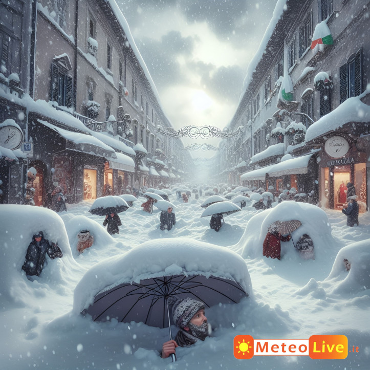 Sarà INVERNO vero: FREDDO e NEVE su diverse regioni
