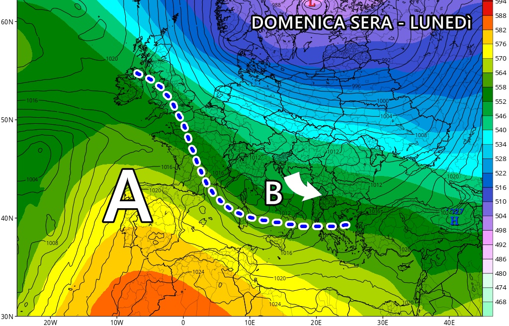 Ultimissime: improvviso maltempo anche tra domenica e lunedì, ecco dove Ultimissime: improvviso maltempo anche tra domenica e lunedì, ecco dove