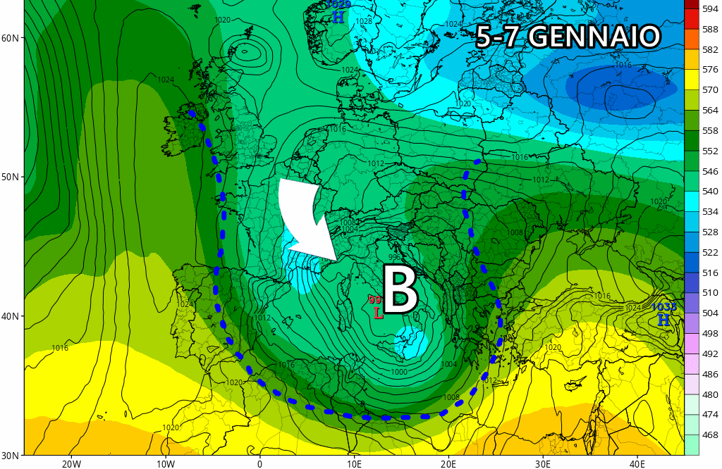 Meteo 7 giorni: settimana di PIOGGIA su tutta Italia