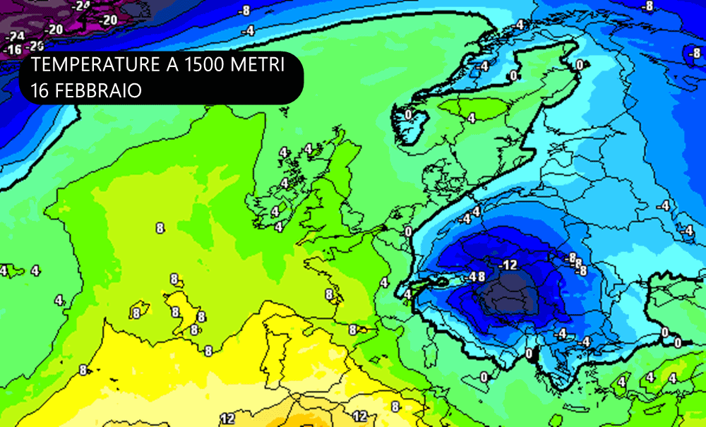 Ondata di freddo e neve a metà mese? Cosa ci dice il modello americano Ondata di freddo e neve a metà mese? Cosa ci dice il modello americano