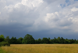 Cumulonembo temporalesco in Valpadana