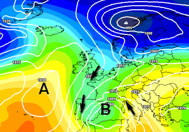 Il modello NAVGEM vede un maltempo clamoroso per la domenica delle Palme Il modello NAVGEM vede un maltempo clamoroso per la domenica delle Palme