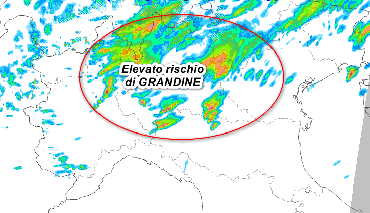 MOSTRI TEMPORALESCHI in Valpadana, ma c’è anche il CALDO INTENSO MOSTRI TEMPORALESCHI in Valpadana, ma c’è anche il CALDO INTENSO