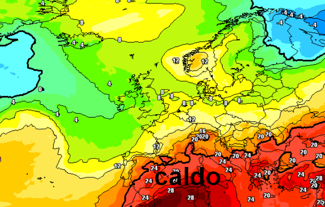 Anticiclone africano sempre più invadente sull’Italia, ma il nord resta a rischio di eventi estremi