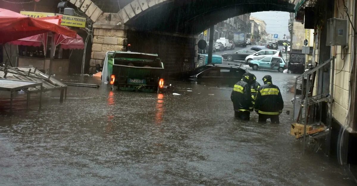 Fase di MALTEMPO dal 19 al 23: due regioni rischiano un’alluvione
