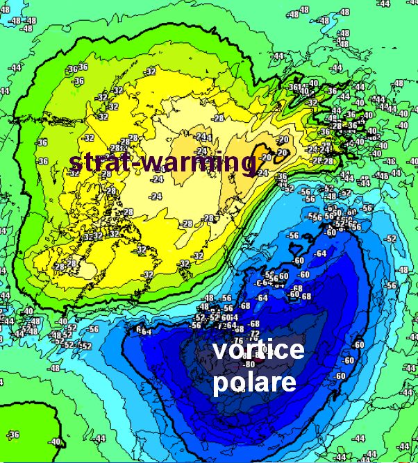 Strat-warming a metà febbraio, potrebbe arrivare il GRANDE FREDDO