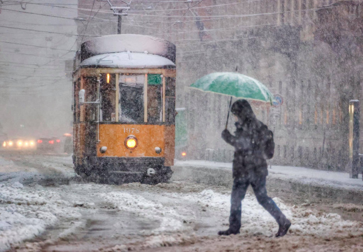 NEVE: domenica 19 un modello scommette sui FIOCCHI in pianura al nord