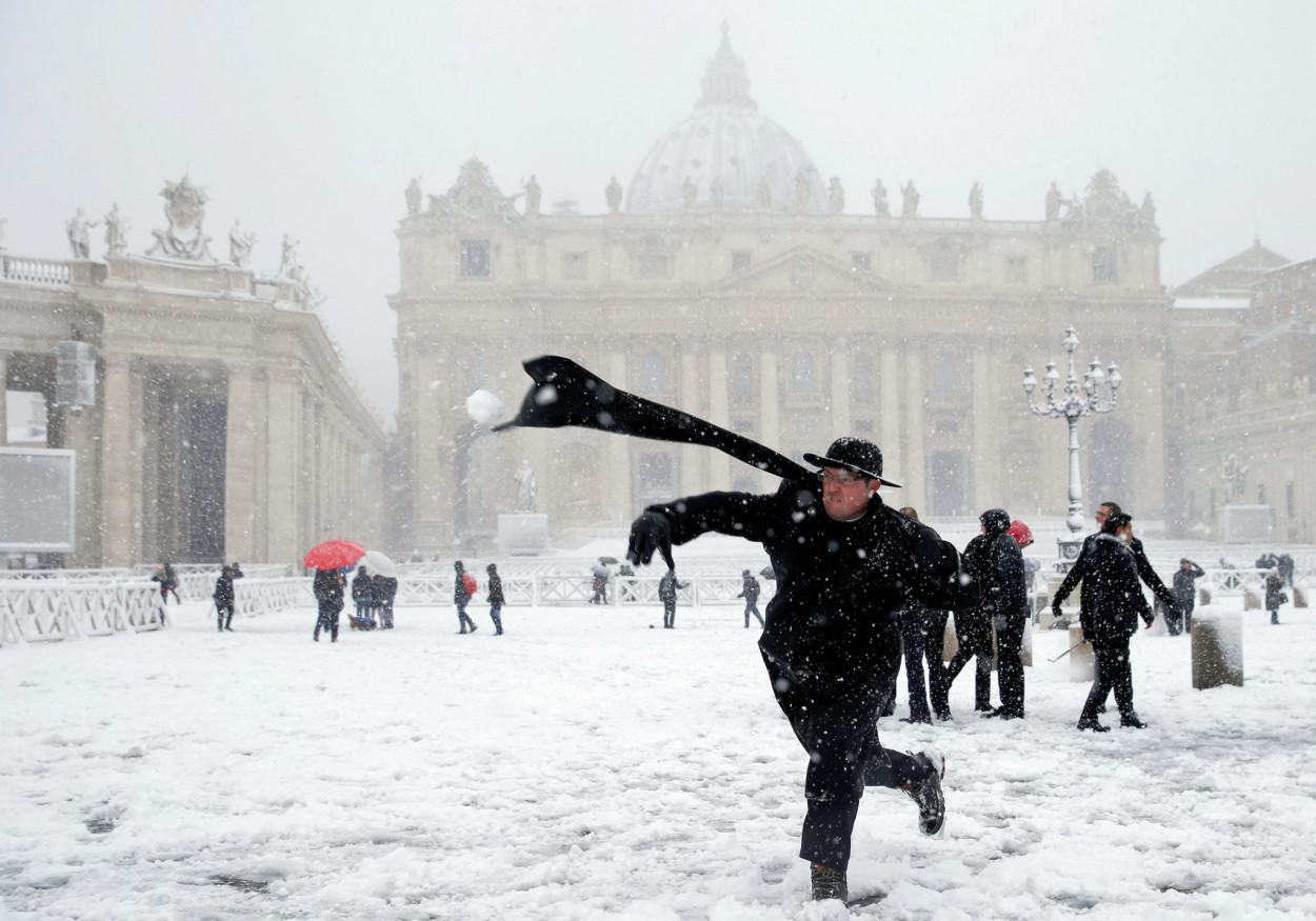FREDDO artico dal 10: potrebbe forse portare NEVE anche a Roma