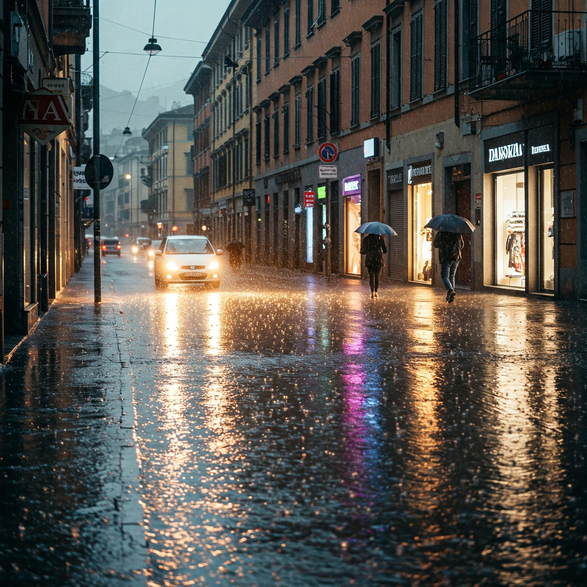 ROVESCI in atto lungo il versante adriatico ed al sud
