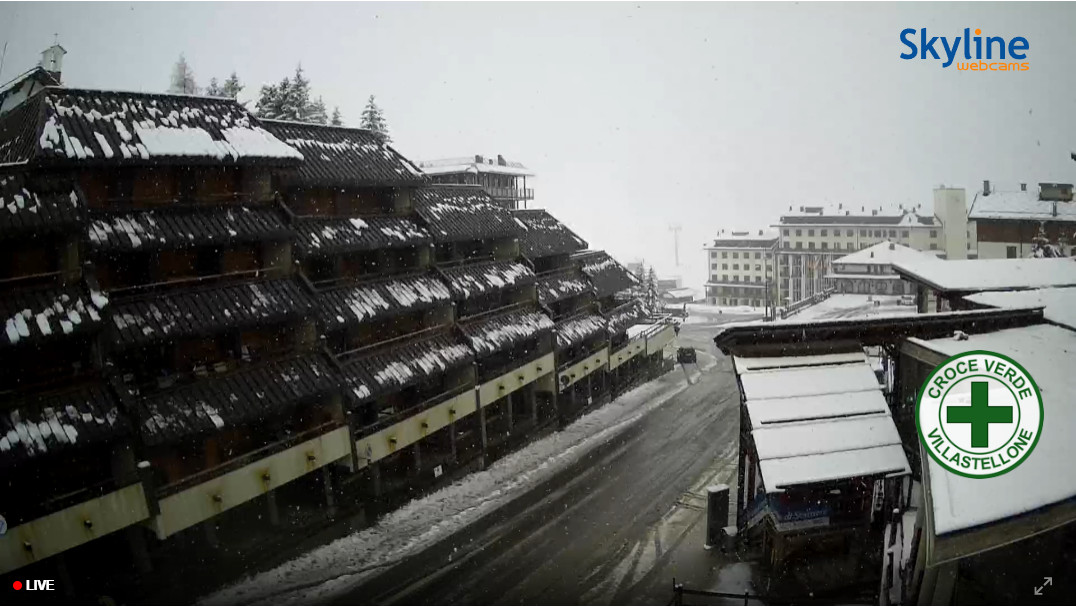 NEVICA al Sestriere – diretta streaming
