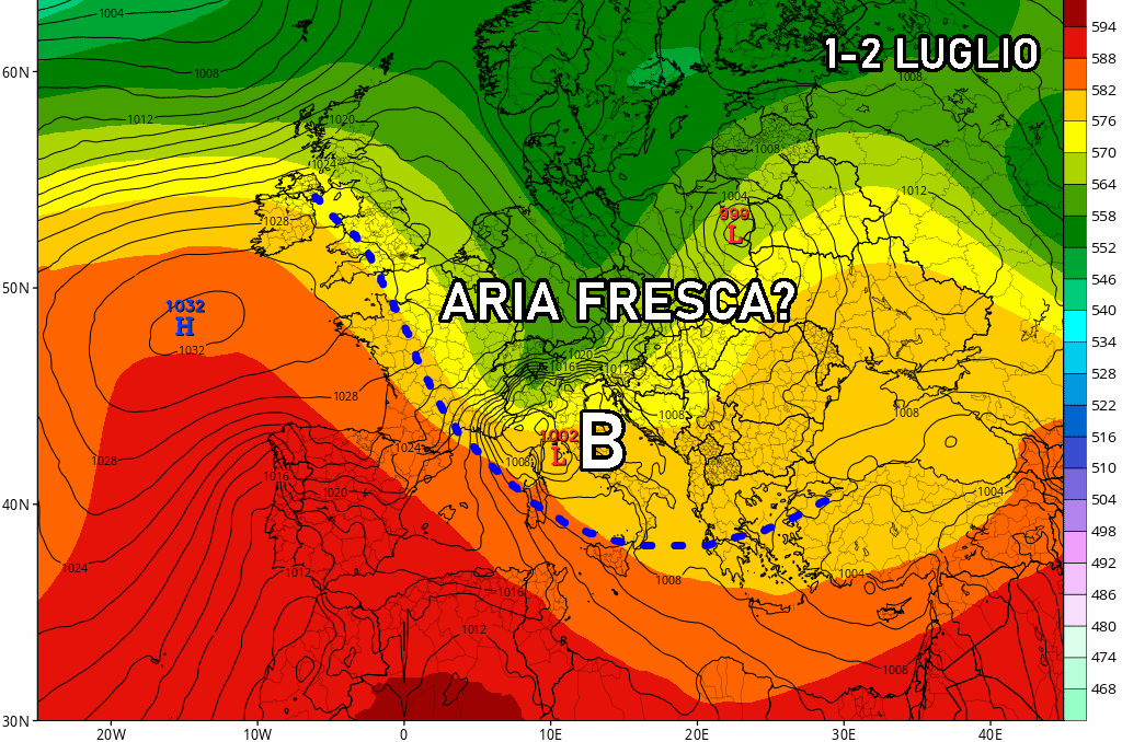 Meteo: LUGLIO parte col maltempo? Ultimi aggiornamenti Meteo: LUGLIO parte col maltempo? Ultimi aggiornamenti