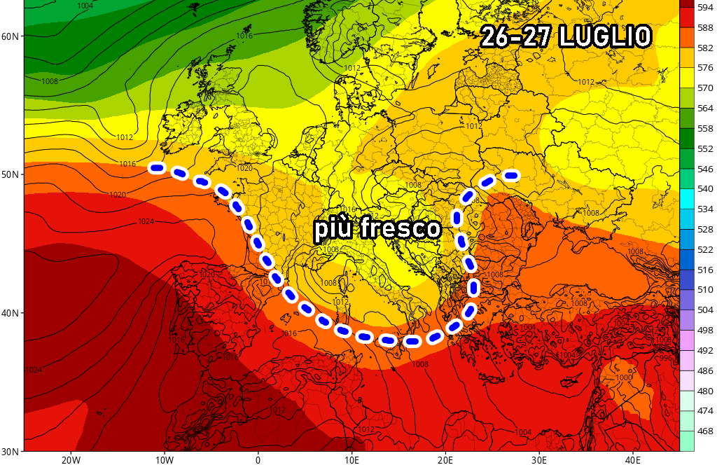 Meteo: come l’AFA abbandonerà l’Italia in pochi giorni Meteo: come l’AFA abbandonerà l’Italia in pochi giorni