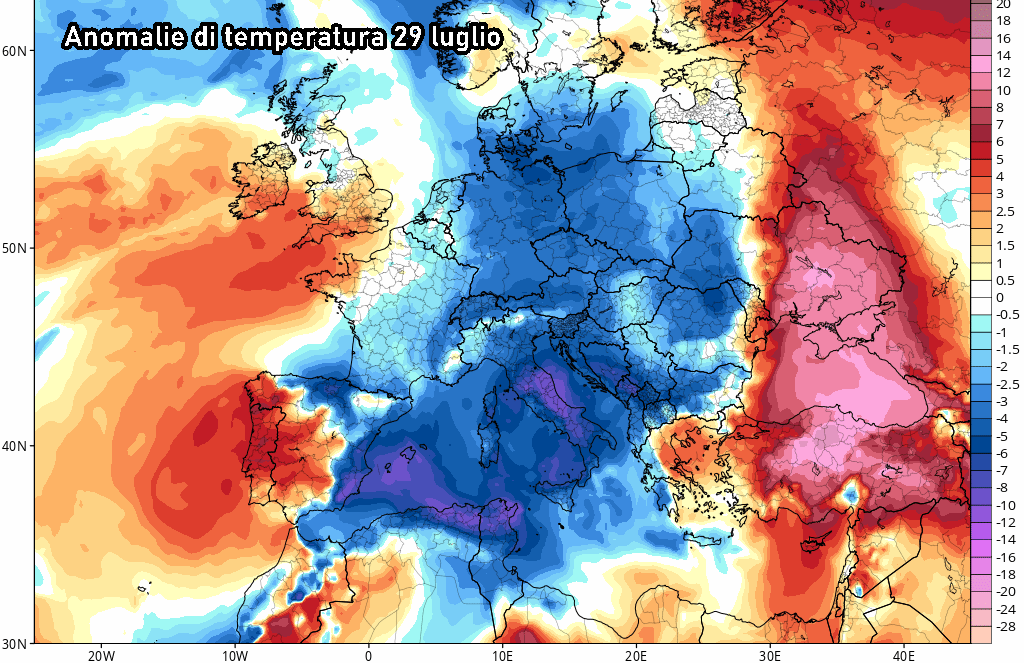 Meteo: crollo delle temperature, che bel FRESCO la prossima settimana Meteo: crollo delle temperature, che bel FRESCO la prossima settimana