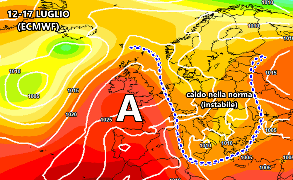 È rivoluzione meteo: LUGLIO cambia abito e regala tanto fresco? È rivoluzione meteo: LUGLIO cambia abito e regala tanto fresco?