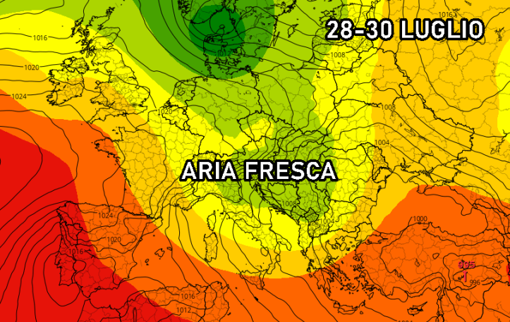 Meteo: l’Estate cambia abito, che CROLLO delle temperature!
