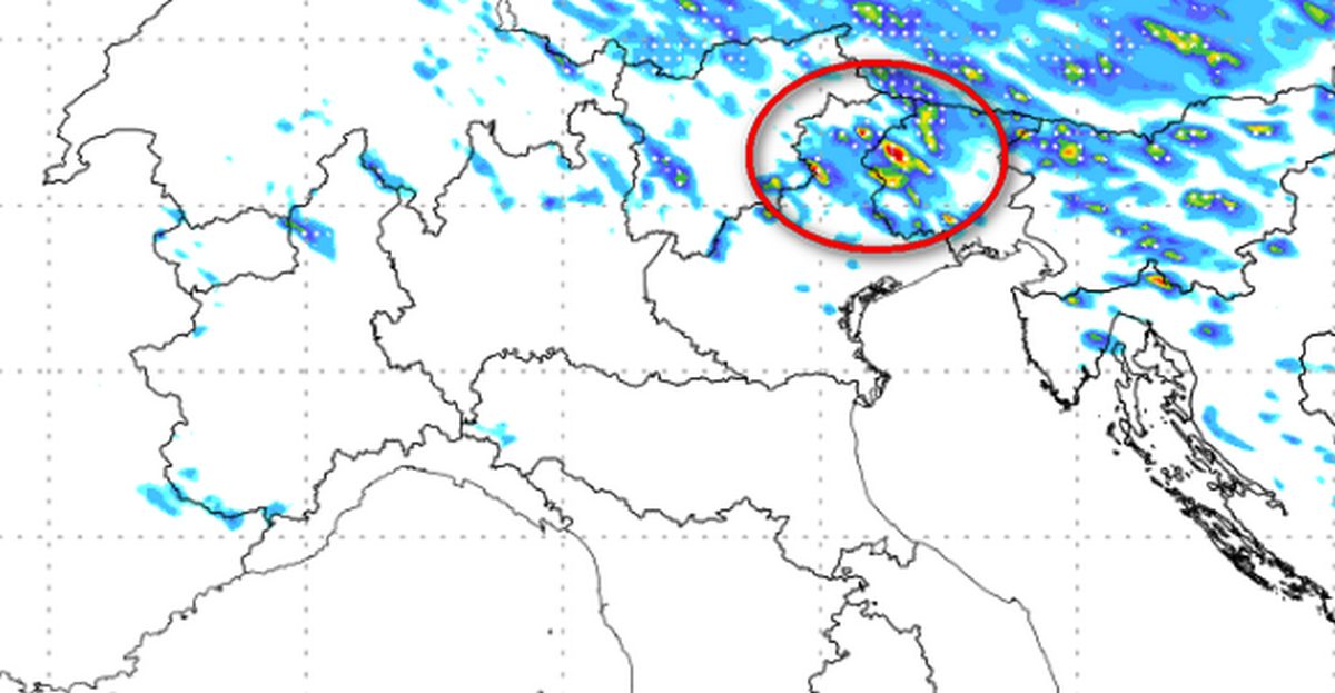 TEMPORALI: venerdì 11 rischio temporale sul Pordenonese, ecco l’ora TEMPORALI: venerdì 11 rischio temporale sul Pordenonese, ecco l’ora