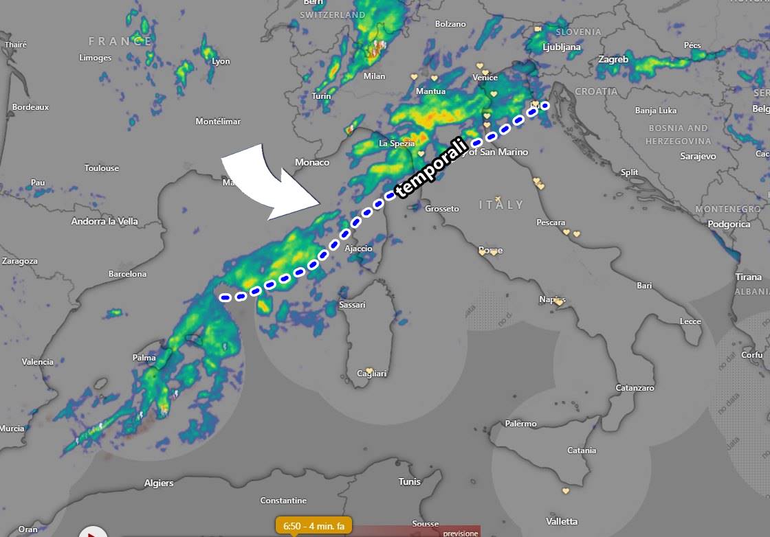 Meteo: ecco il confine del FRESCO, ora cambia tutto Meteo: ecco il confine del FRESCO, ora cambia tutto