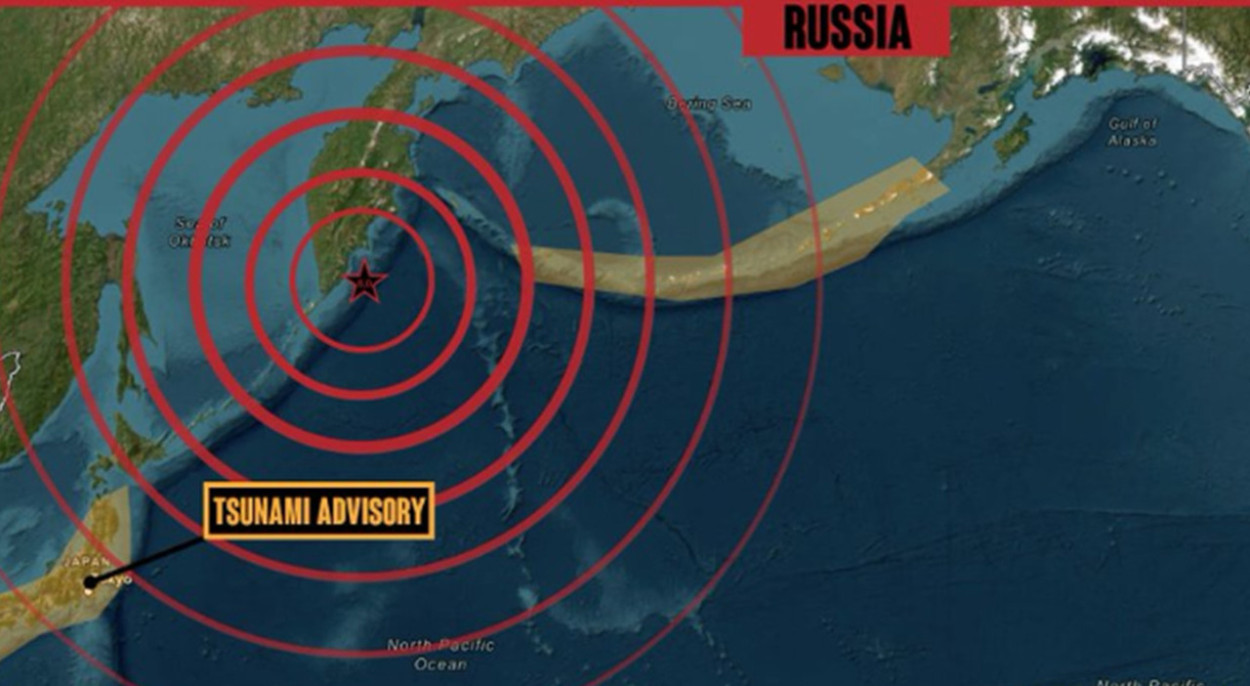 Scossa devastante in Kamchatka 8.8, allarme Tsunami sino agli USA