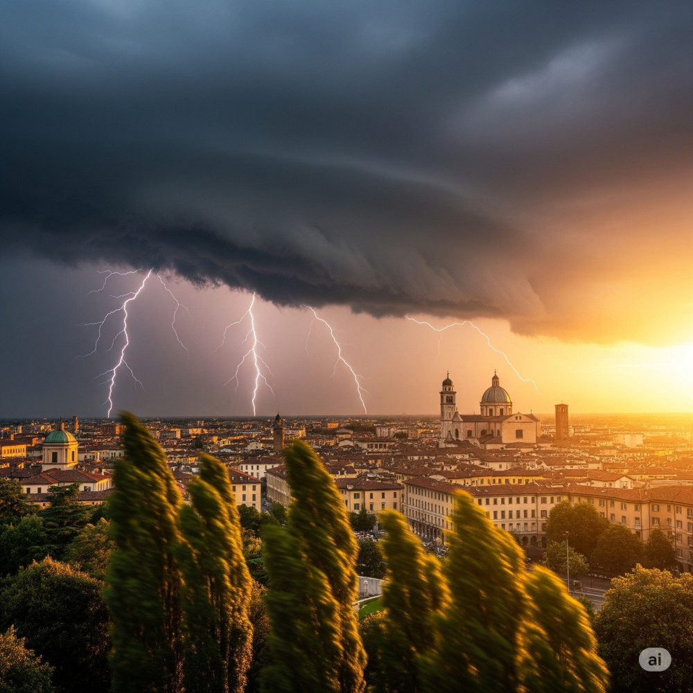 Si cambia ai primi di Giugno: CALDO in attenuazione e TEMPORALI Temporale in arrivo