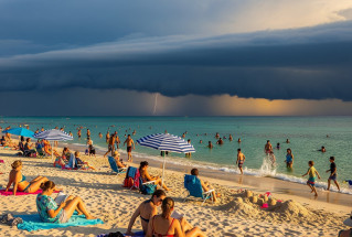 temporale sul mare