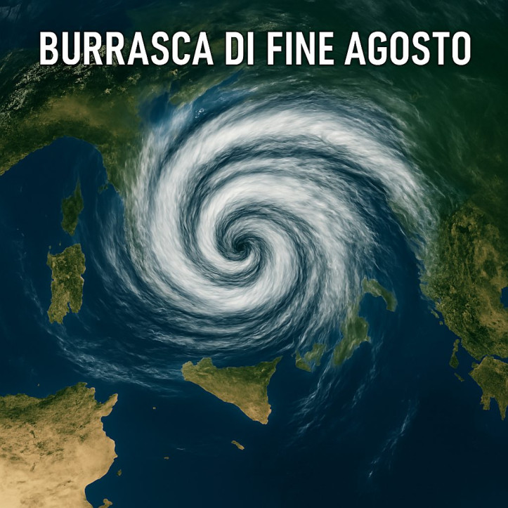 CICLONE in azione sull’Italia dal 21-22 agosto: che mappe pericolose