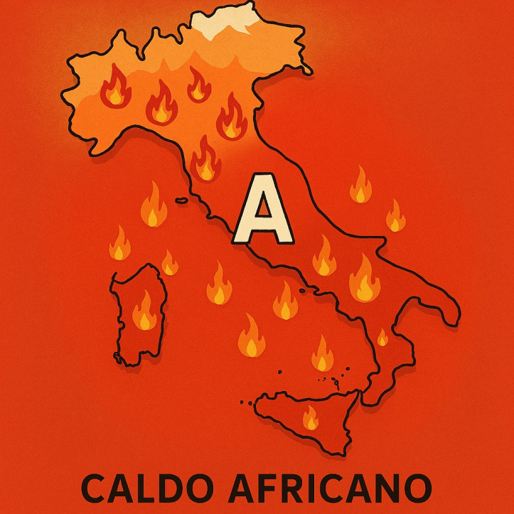 CALDO ANOMALO: punte di 32° tra sabato 23 e domenica 24 su queste regioni Caldo africano