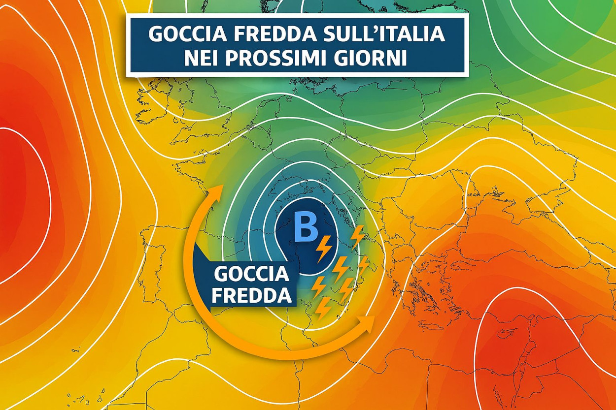 Meteo: tutti dentro la depressione sino a fine settembre, tanta pioggia in arrivo Meteo: tutti dentro la depressione sino a fine settembre, tanta pioggia in arrivo