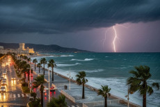 Temporale sul mare