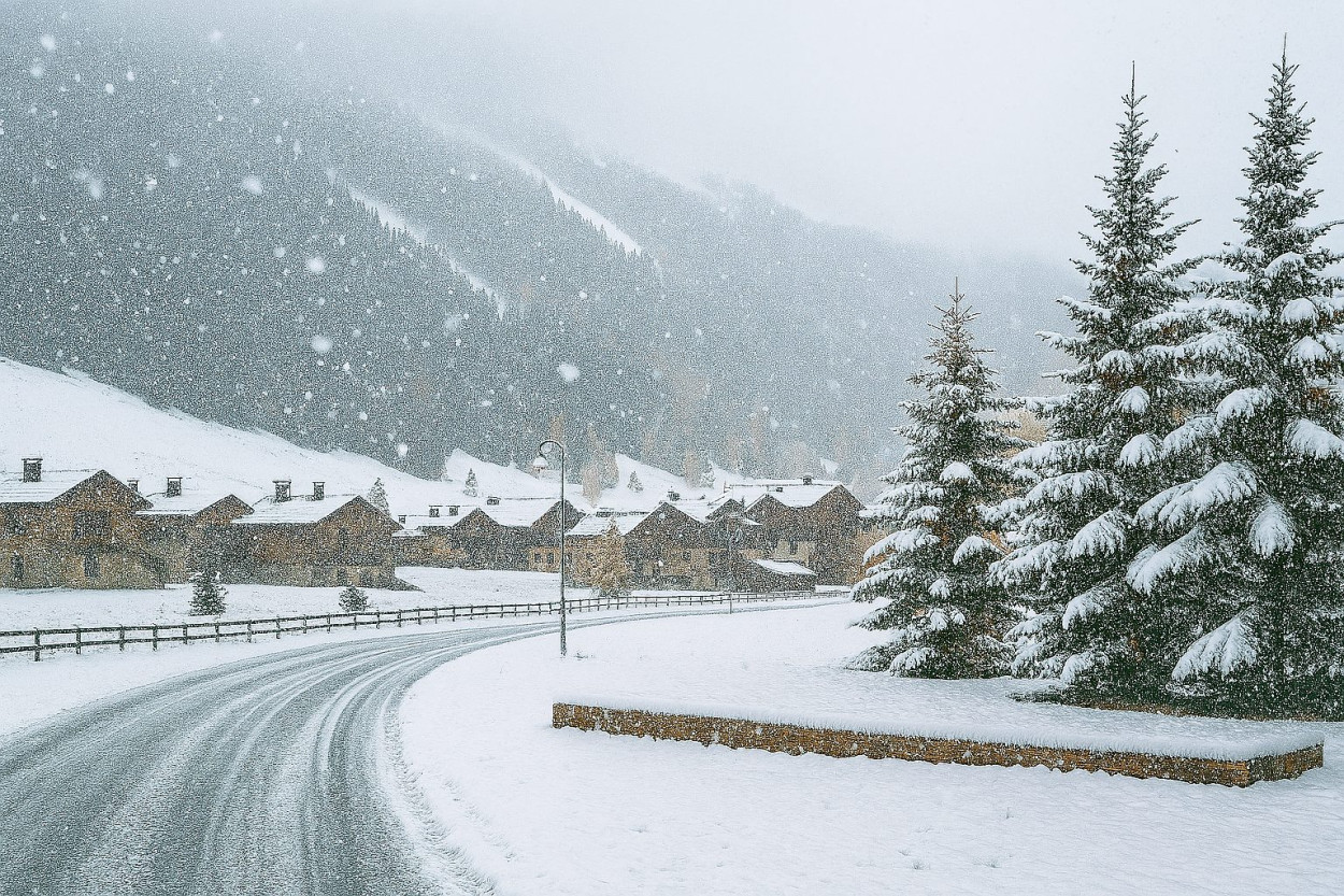 La prima vera nevicata in paese qui è attesa il 4 ottobre La prima vera nevicata in paese qui è attesa il 4 ottobre