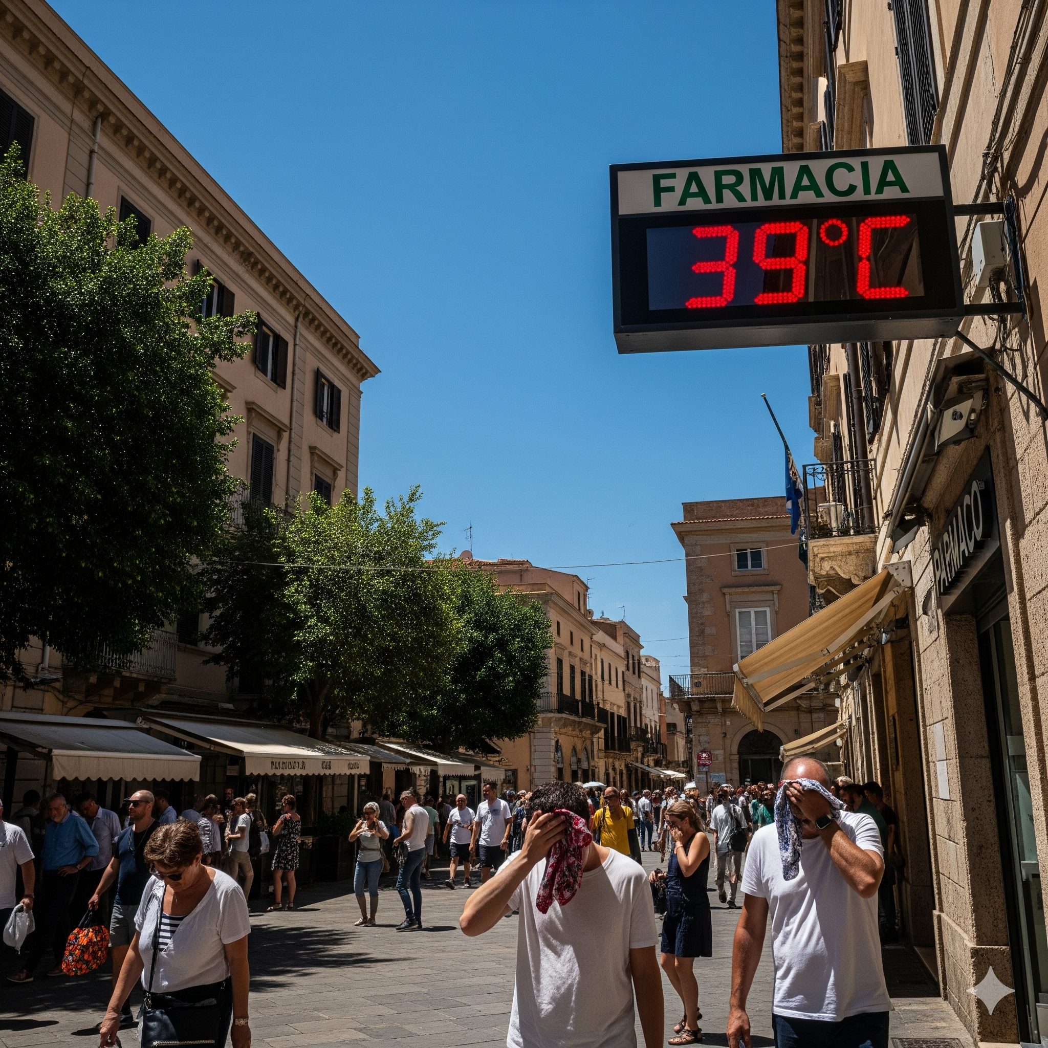 CALDO africano: scopri la città che toccherà i 39°C entro lunedì 8 settembre