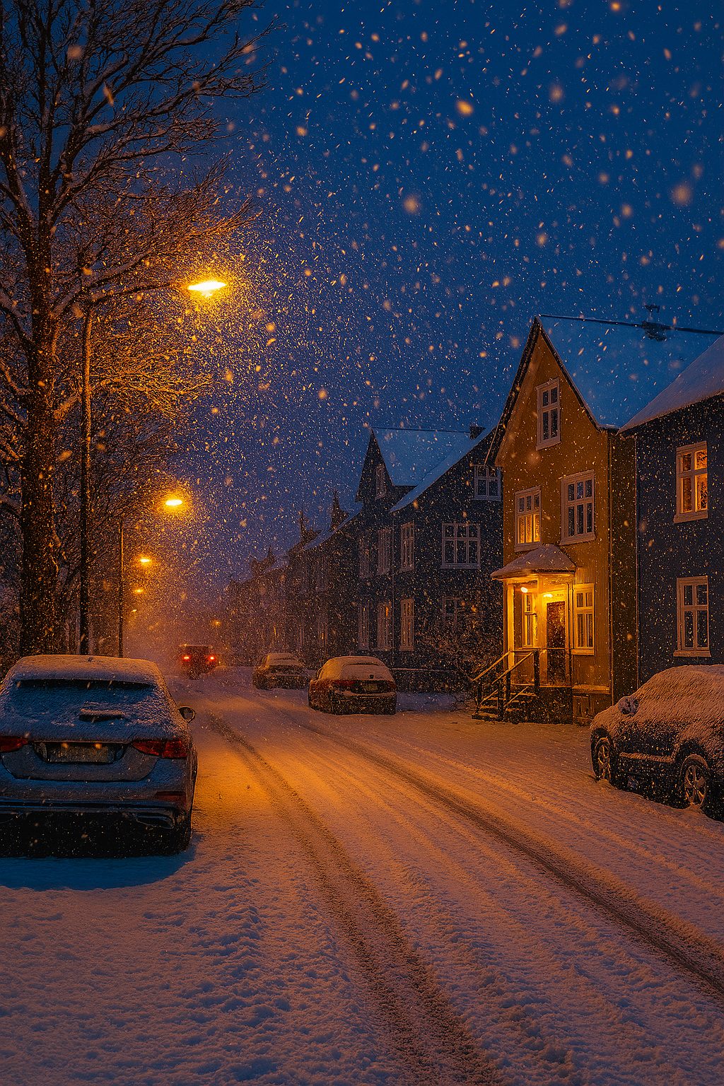 Reykjavik in Islanda sepolta dalla NEVE (video)