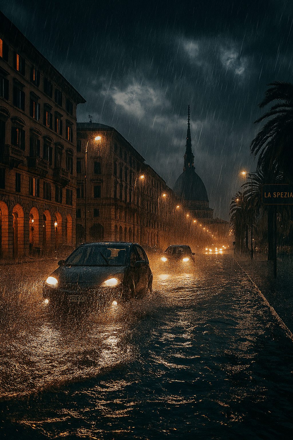 Nubifragio: alto rischio su una città nella serata di lunedì 20