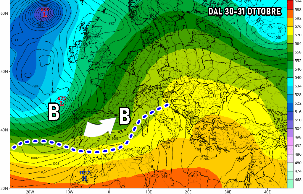 Meteo: fine mese con il MALTEMPO, quanta pioggia! Meteo: fine mese con il MALTEMPO, quanta pioggia!