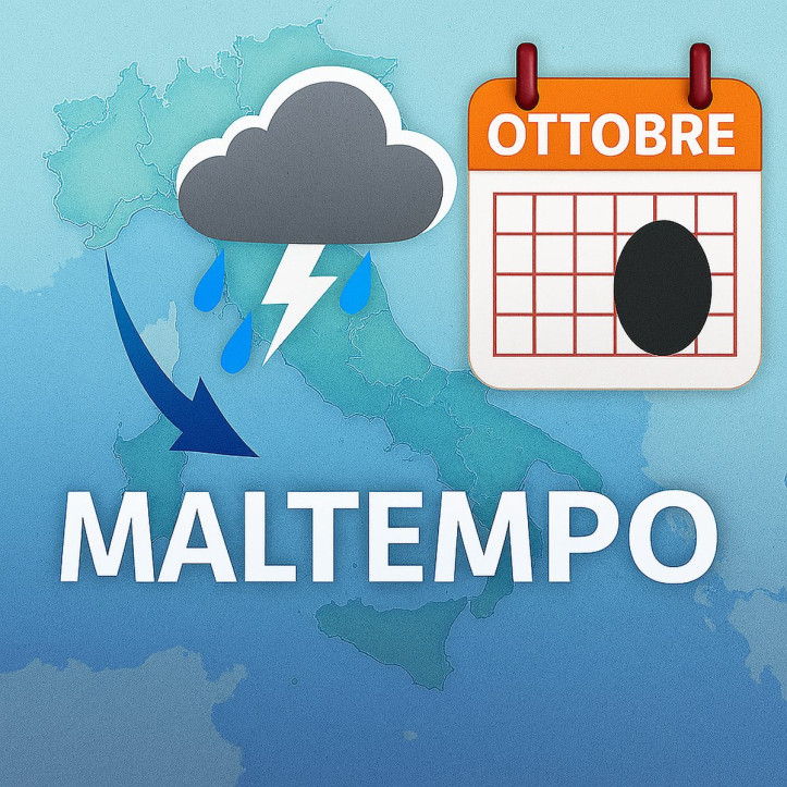 Maltempo violento giovedì 23: le zone più colpite
