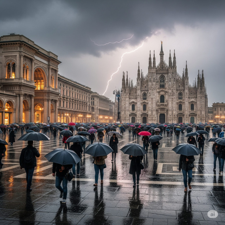 MALTEMPO: tutte le PIOGGE previste sino al 10 novembre