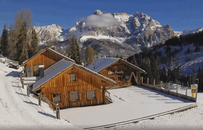 Neve: prima imbiancata nella notte sulle Dolomiti