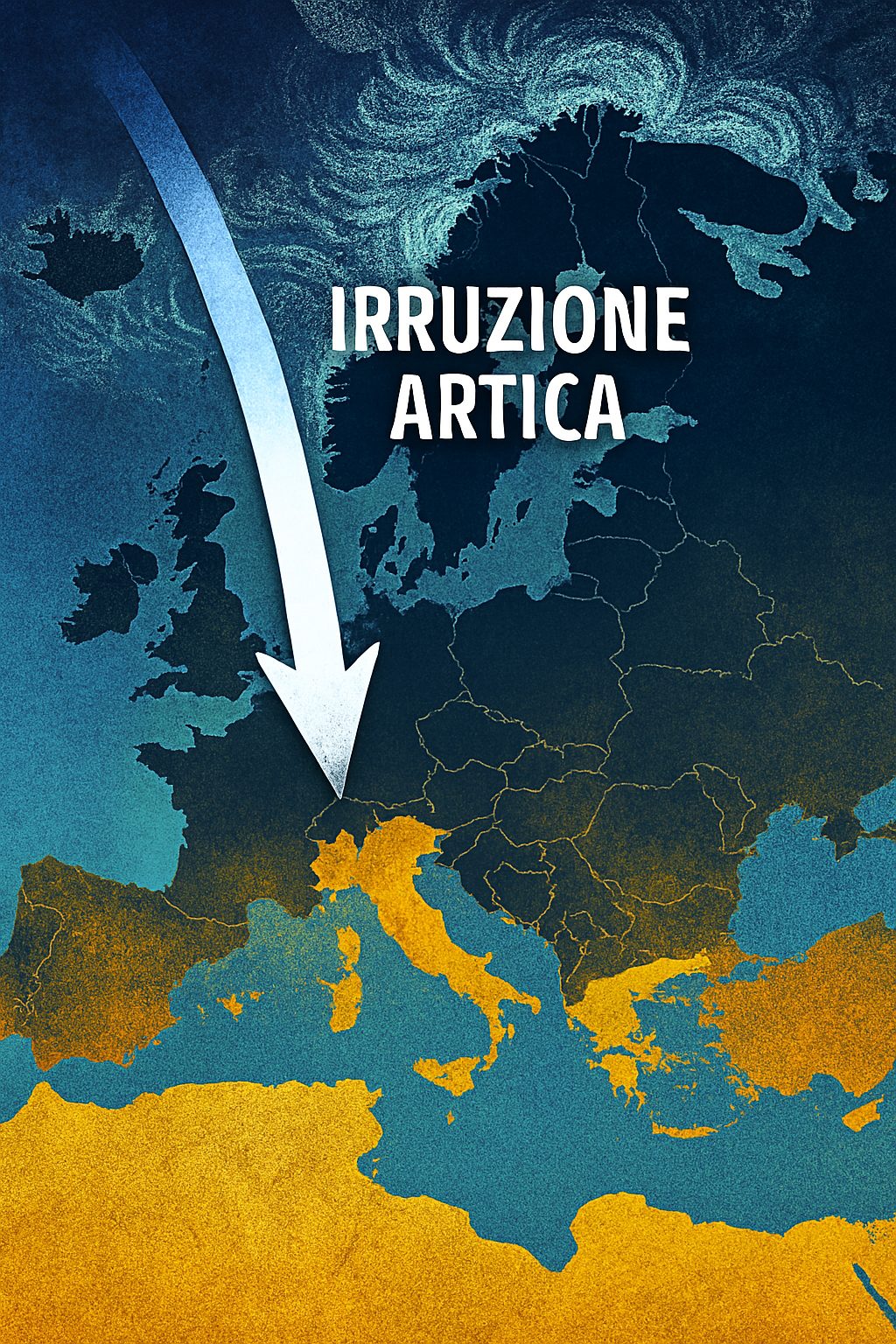 Nuova irruzione artica sull’Italia entro il 10 dicembre: rischio concreto