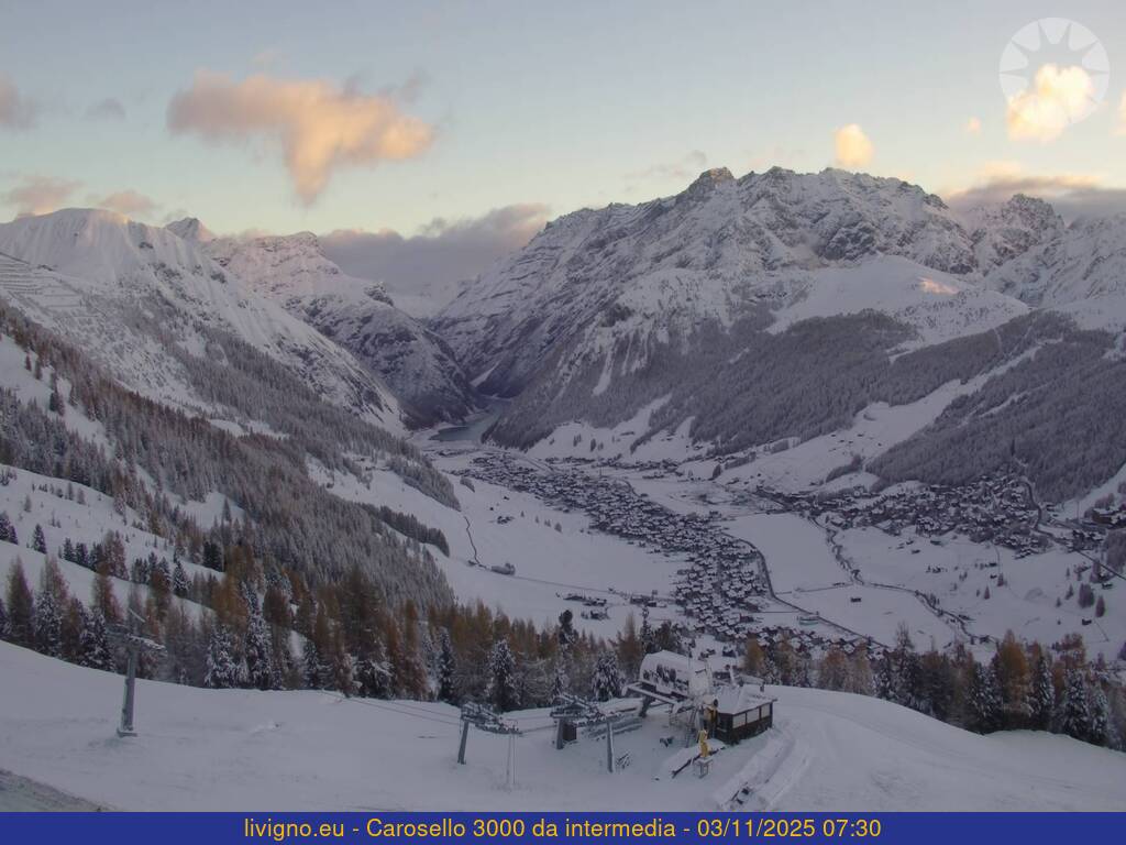 La fantastica nevicata di domenica 2 novembre a Livigno (video) La fantastica nevicata di domenica 2 novembre a Livigno (video)