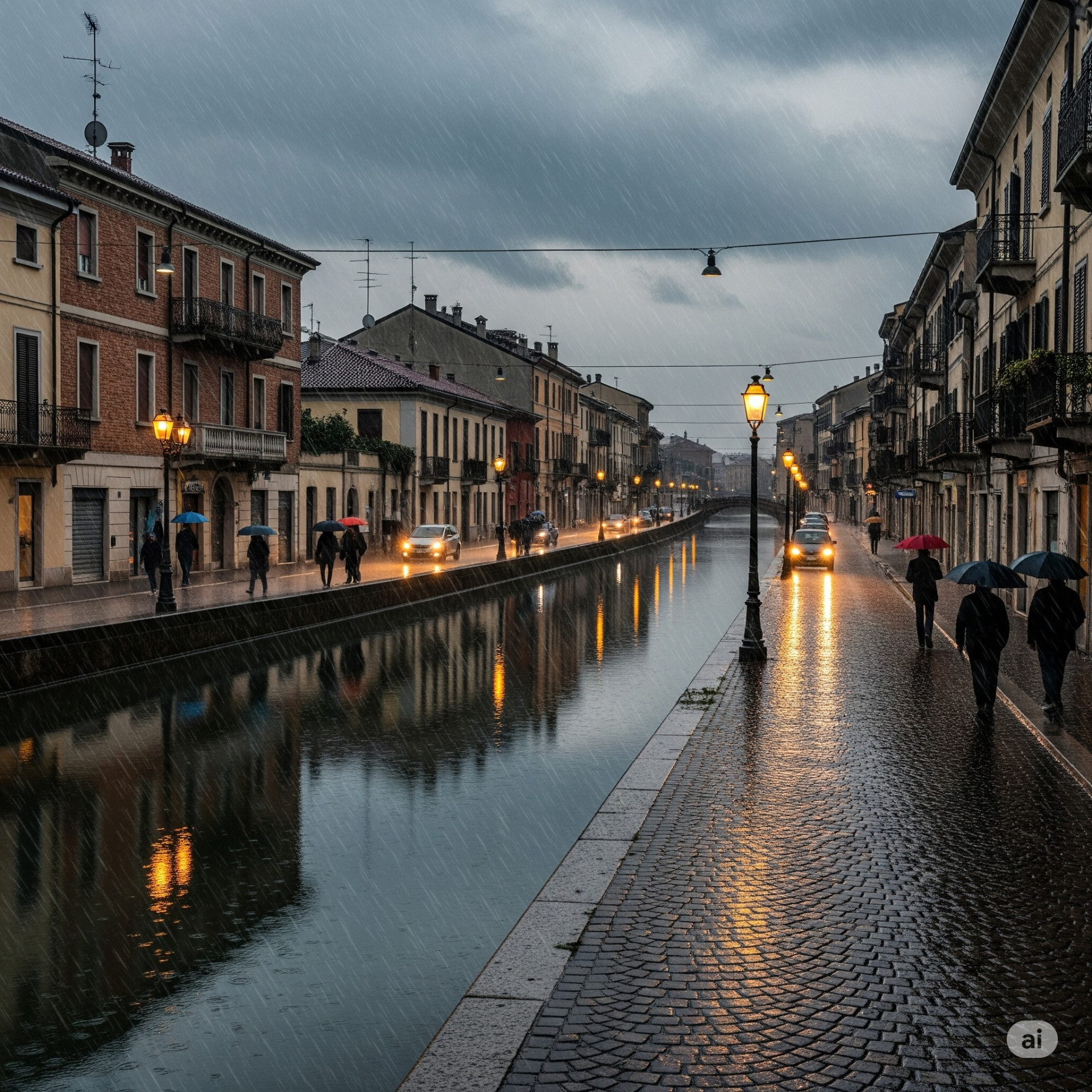 Le PIOGGE di lunedì 17 e martedì 18