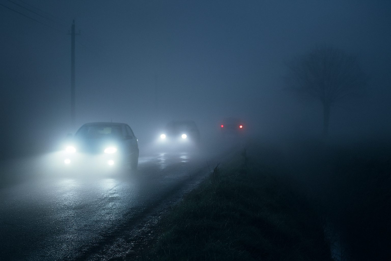 Prime nebbie tra basso Piemonte e bassa Lombardia