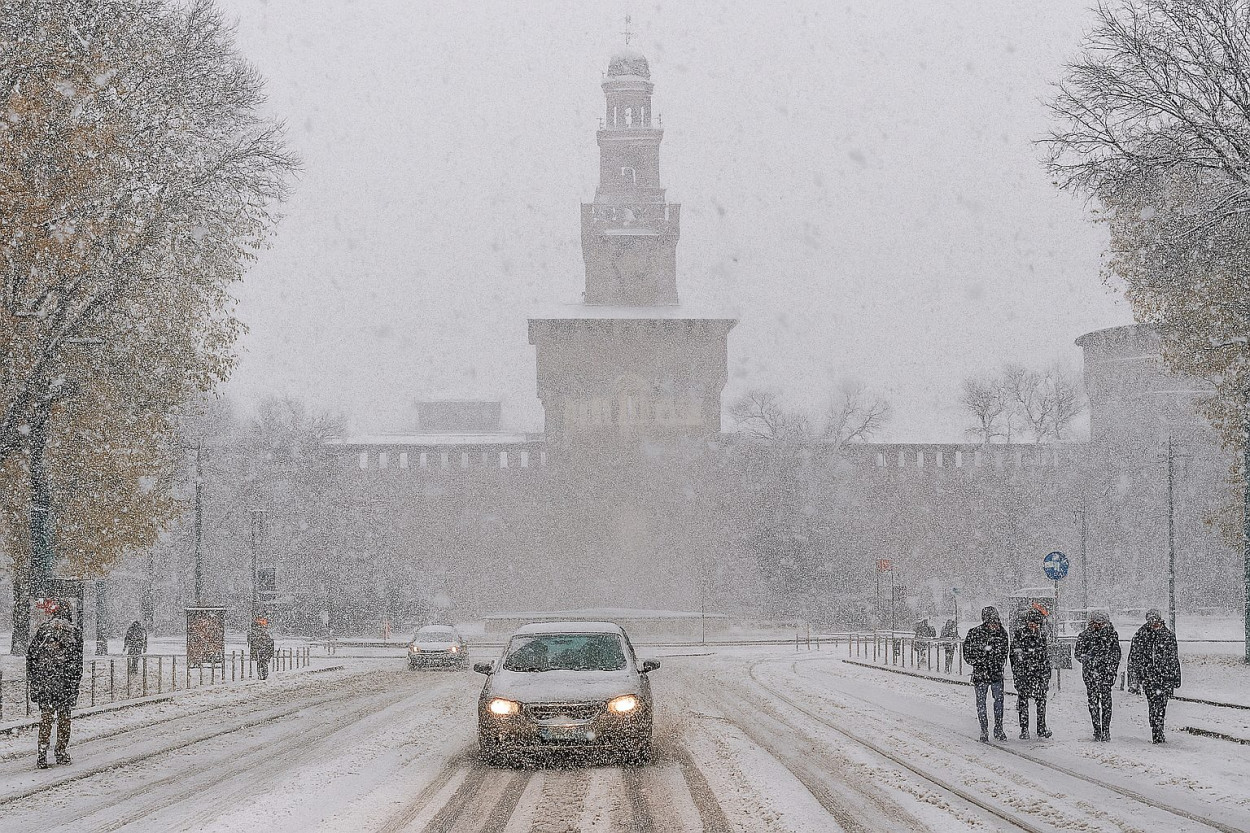Neve in Valpadana il 24, possibile anche a Milano: arrivano conferme