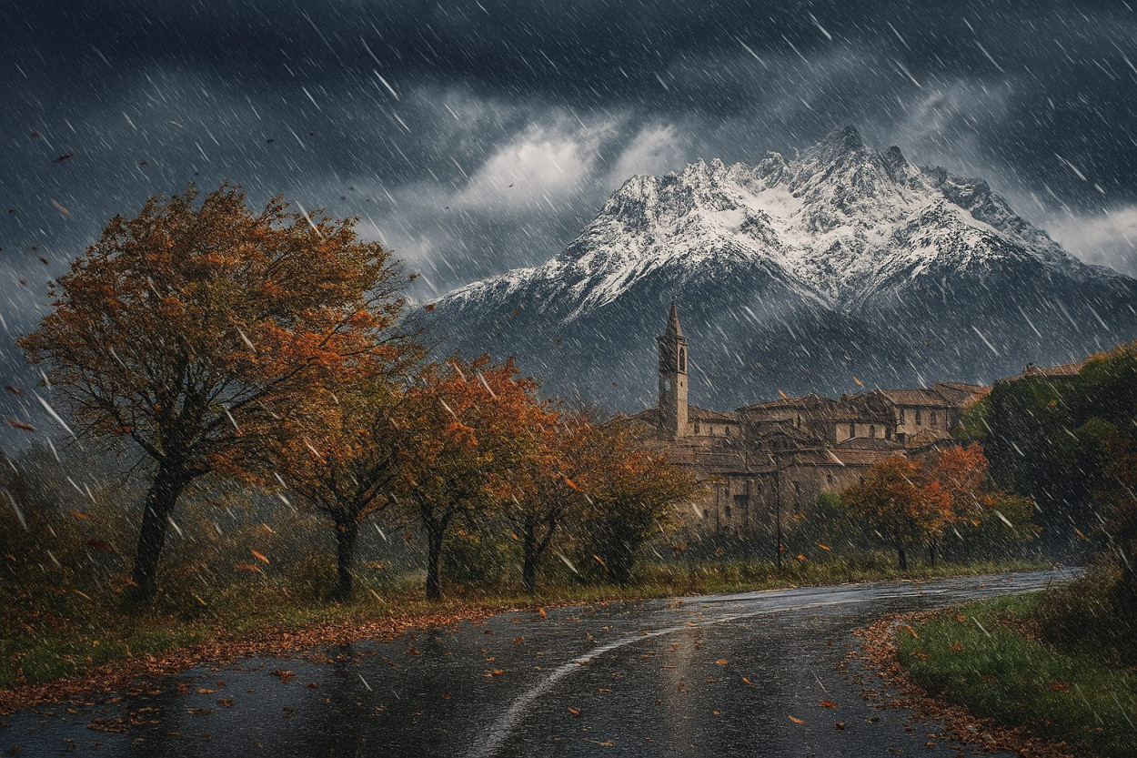 Tempeste autunnali in vista da metà novembre con abbondanti nevicate