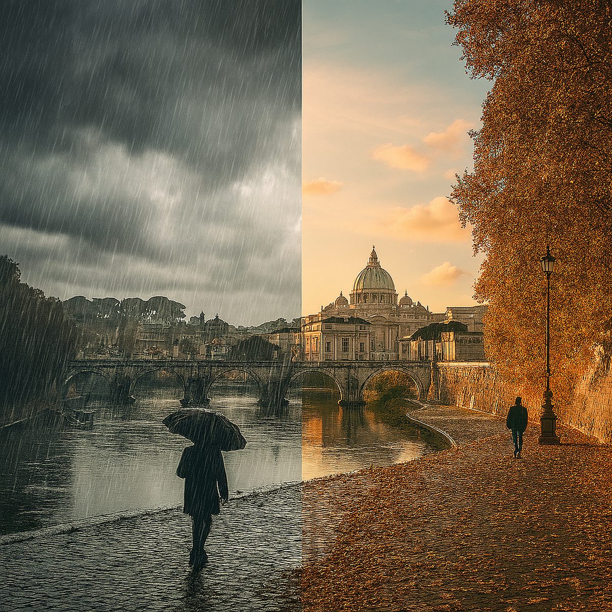 Meteo Roma: pioggia domenica 9, poi sorpresa