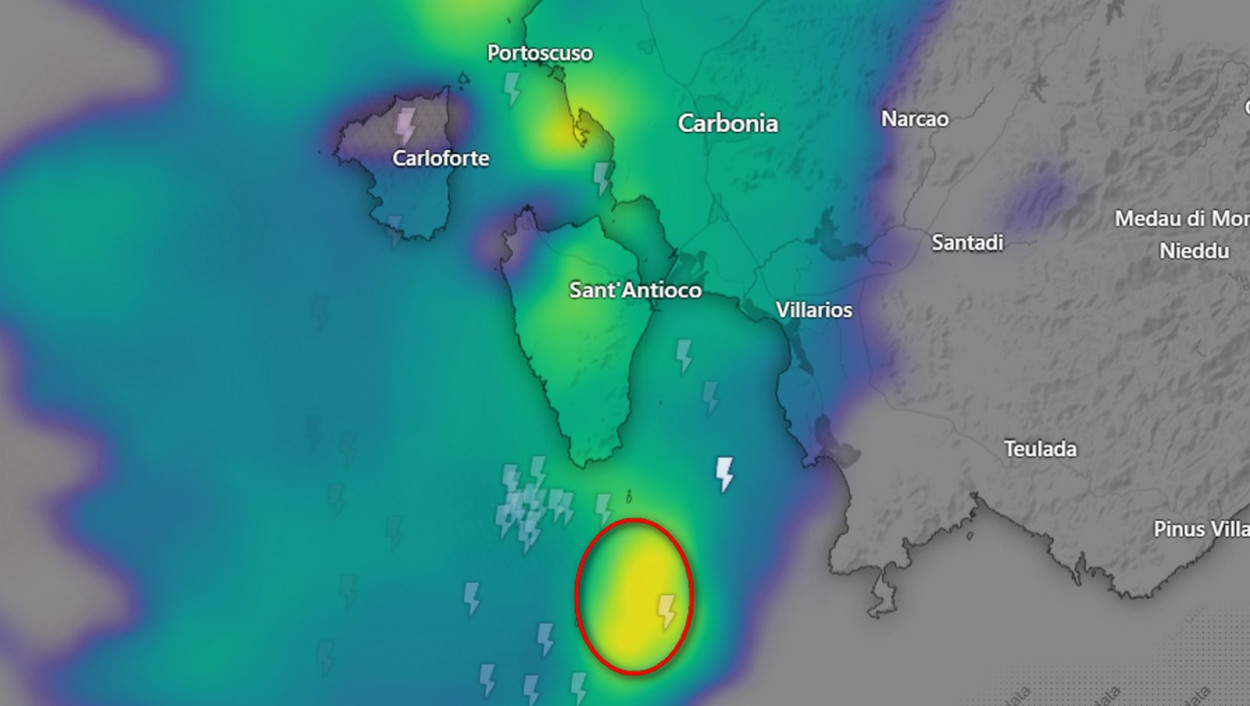 Sardegna: freddo, vento e temporali si abbattono sull’isola Sardegna: freddo, vento e temporali si abbattono sull’isola