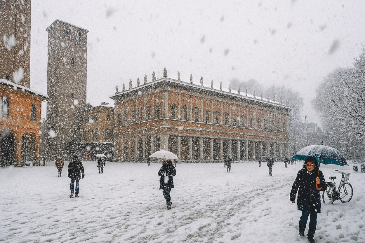 FREDDO e NEVE anche in pianura tra il 20 e il 22: le regioni più coinvolte