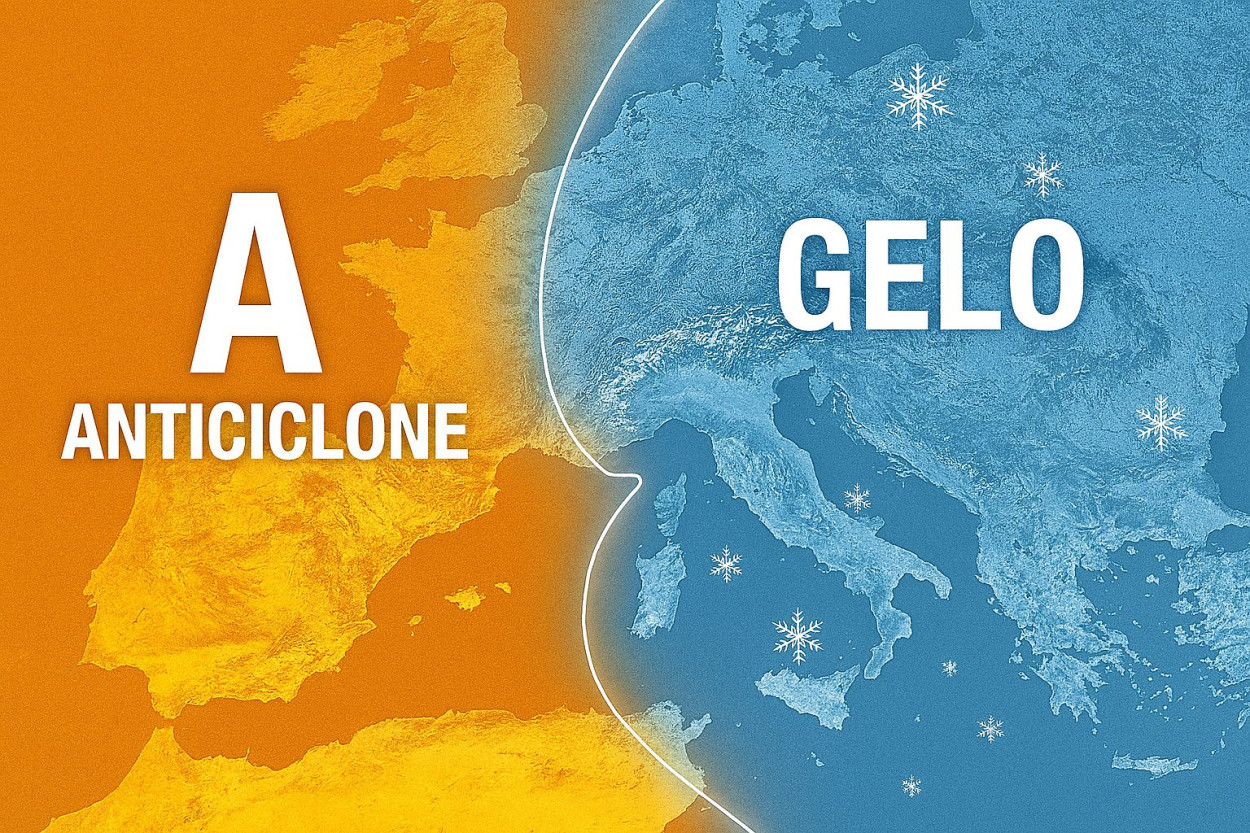 Meteo: a due passi da GELO e NEVE, a uno dal solito anticiclone