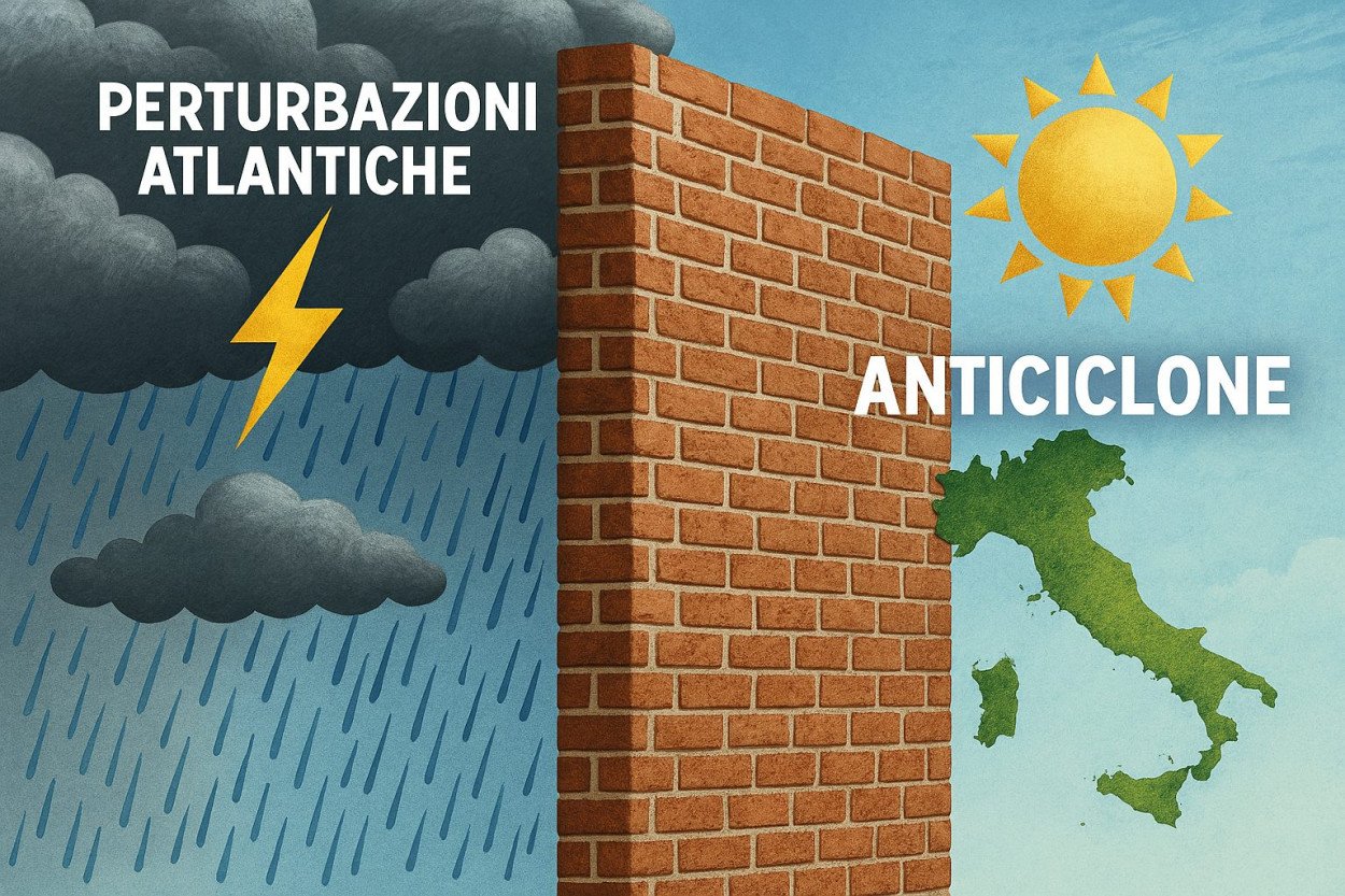 L’anticiclone è un muro: guasto di metà mese solo su 2 regioni, ecco quali